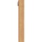 Ekena Millwork Funston Slat Smooth Bracket w/ Offset Brace, Western Red Cedar, 5 1/2"W x 34"D x 40"H BKT0604X34X40FST06SWR - alternate 2